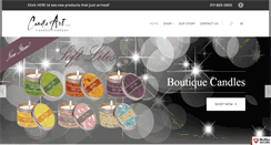 Desktop Screenshot of candleart.com